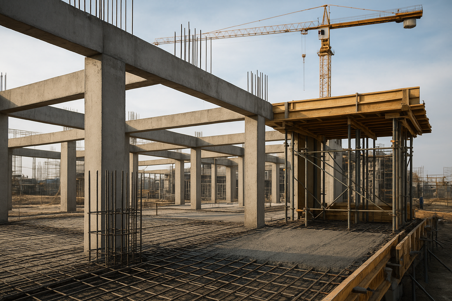 Betonarme Yapı İmalatları - Terazi Mühendislik